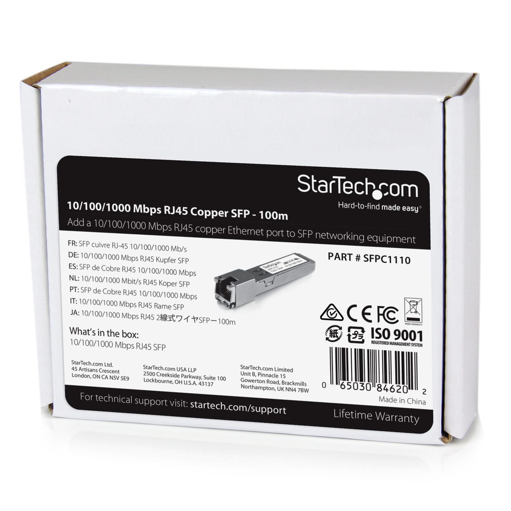 STARTECH.COM SFPC1110