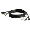 STARTECH.COM DP4N1USB6