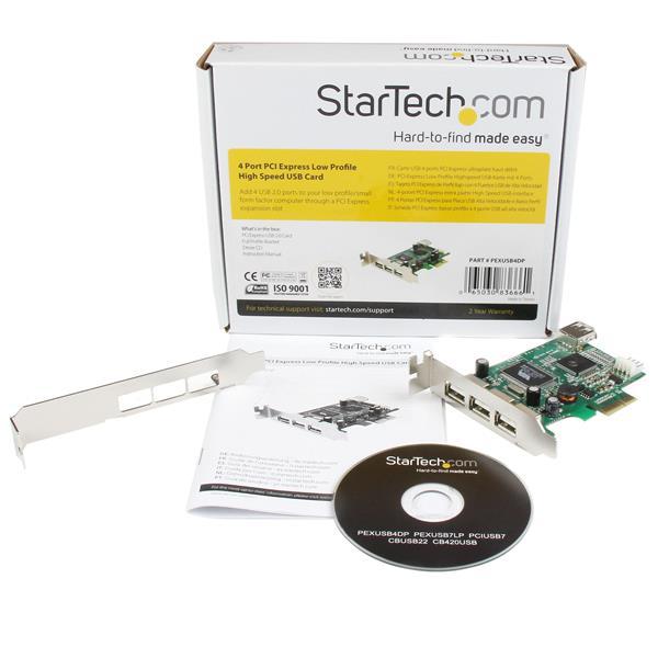 STARTECH.COM PEXUSB4DP