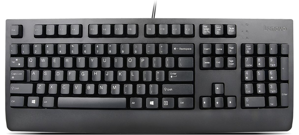 LENOVO Traditional USB Keyboard Black