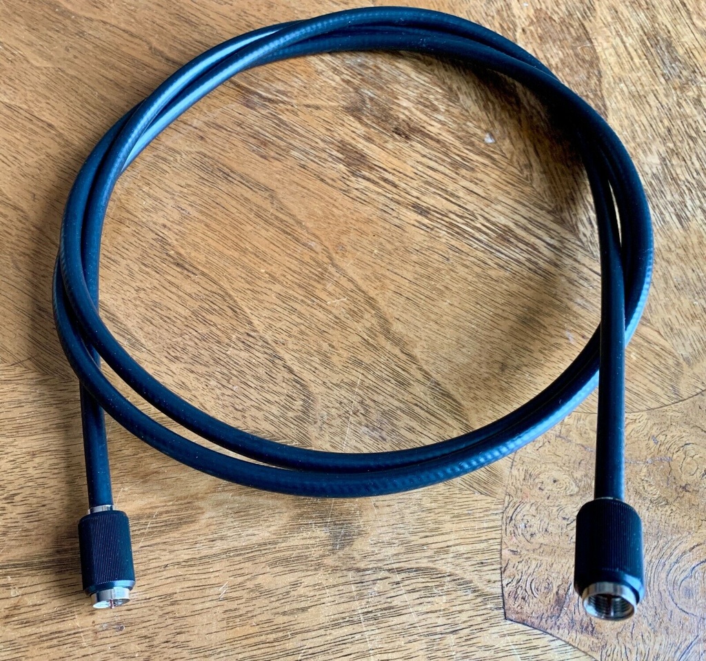 RG59 COAXIAL CABLE WITH F-TYPE CONNECTORS-6FT