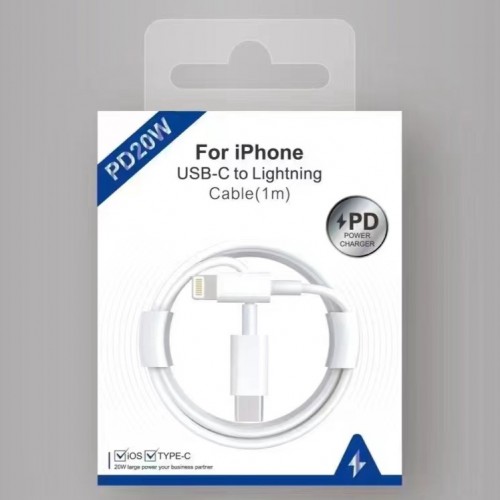 3FT High Speed Type-C to Lightning Cable PD20W (Câble Type-C vers Lightning)
