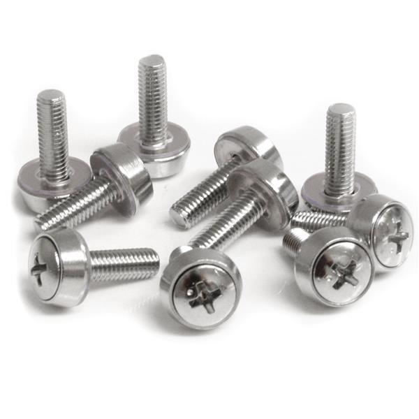 StarTech.com 50 Pkg M5 Mounting Screws for Server Rack Cabinet (CABSCREWS)