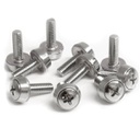 StarTech.com 50 Pkg M5 Mounting Screws for Server Rack Cabinet (CABSCREWS)