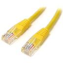 StarTech.com 3 ft Yellow Molded Category 5e (350 MHz) UTP Patch Cable networking cable