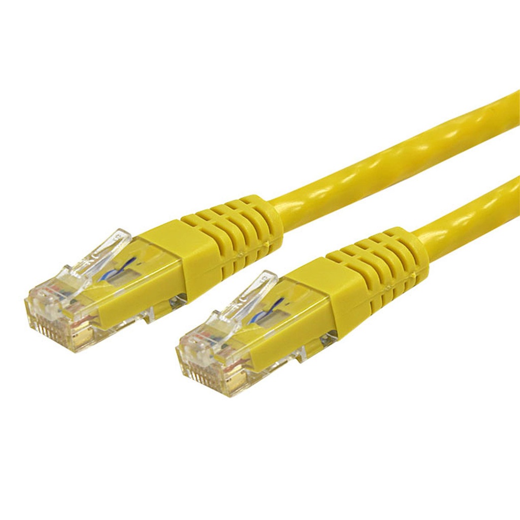 StarTech.com C6PATCH8YL, 2,4 m, Cat6, U/UTP (UTP), RJ-45, RJ-45