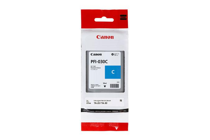 Encre cyan pour Canon imagePROGRAF TA-20, 55 ml (3490C001)