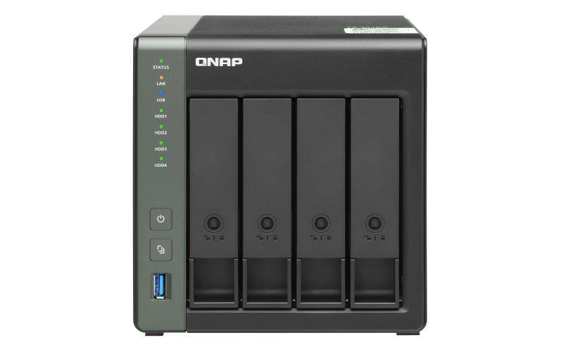 QNAP TS-431KX, NAS, Tower, Annapurna Labs, AL214, Black (TS-431KX-2G-US)