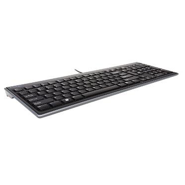 Kensington Advance Fit Full-Size Slim Keyboard, Black (K72357USA)