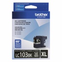 Brother LC-103BKS, High (XL) Yield, Pigment-based ink, 600 pages (LC103BKS)