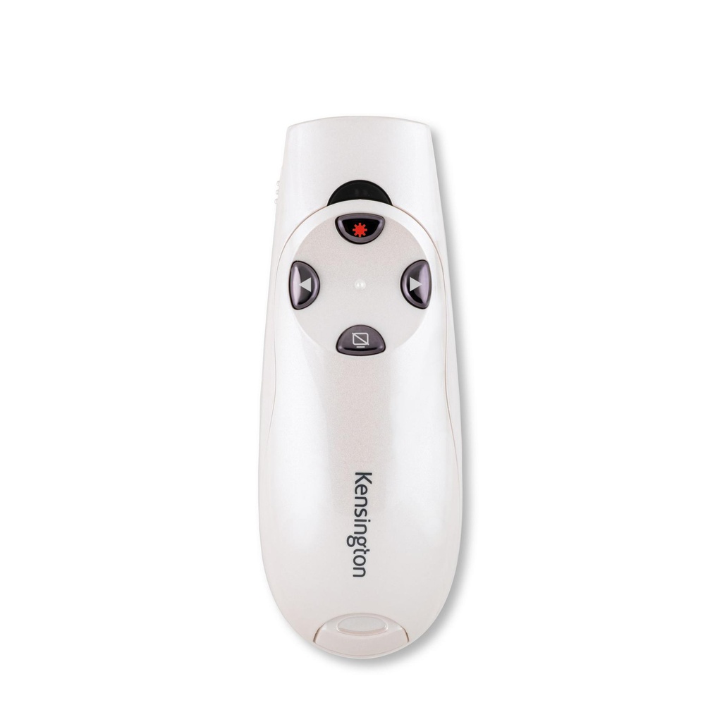Kensington Présentateur Expert™ sans fil avec laser rouge - blanc perle