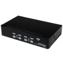 StarTech.com 4 Port 1U Rackmount USB KVM Switch with OSD (SV431DUSBU)