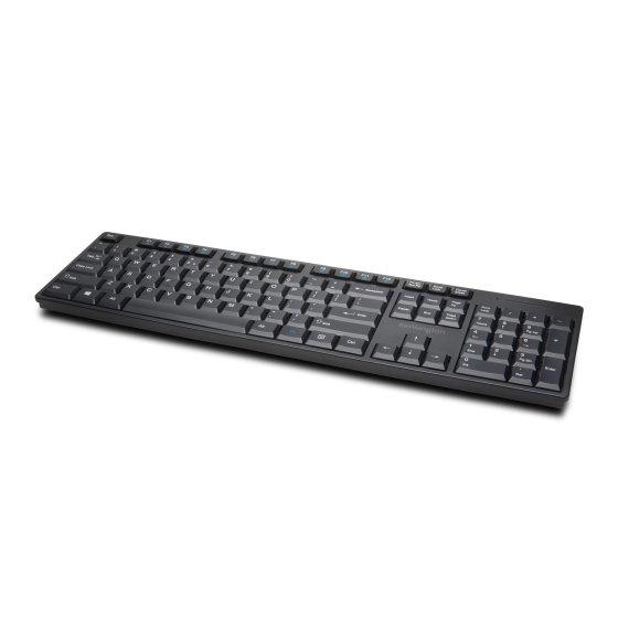 Kensington Pro Fit Low-Profile Wireless Keyboard, black (K75229US)