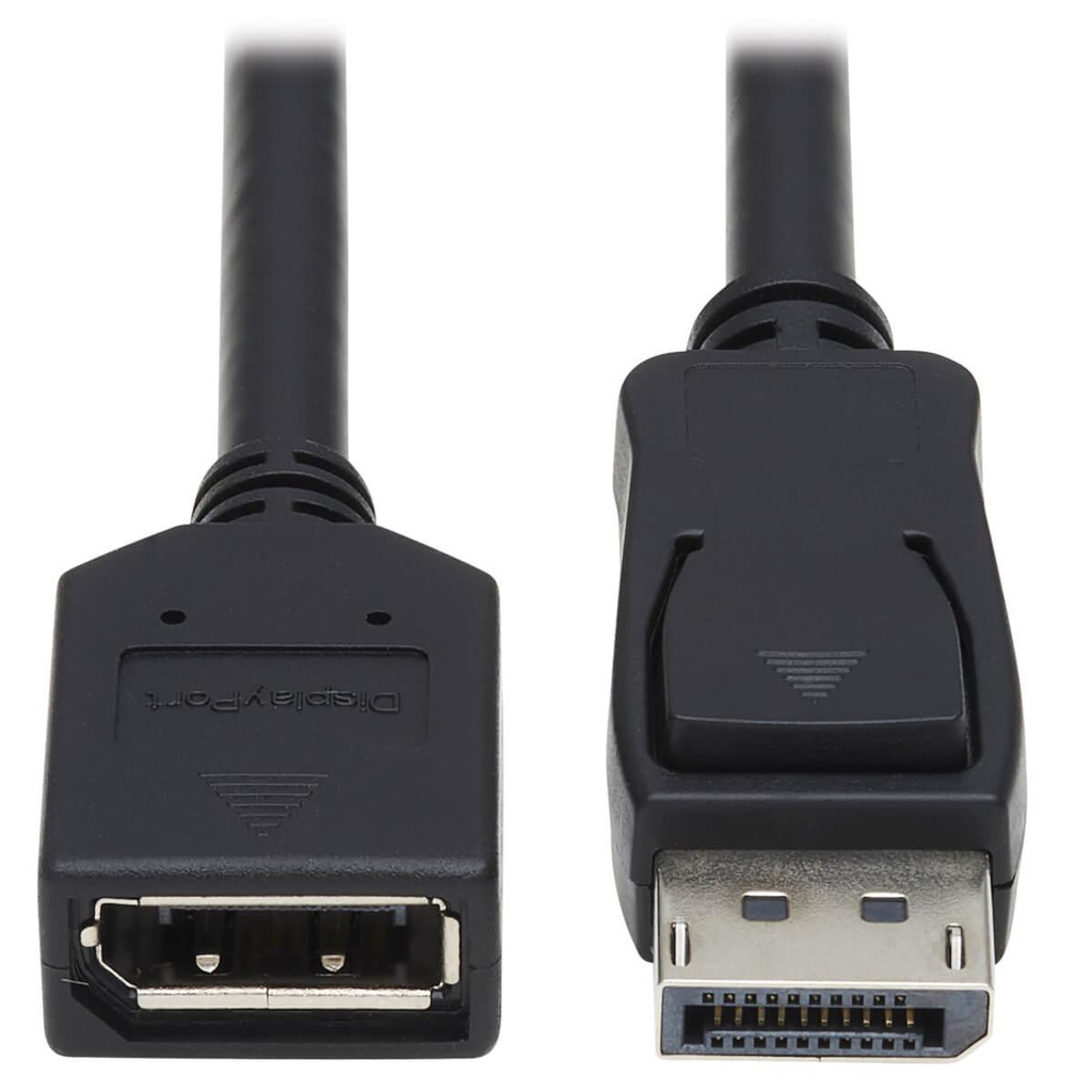 Tripp Lite P579-006, 1,8 m, DisplayPort, DisplayPort, Mâle, Femelle, Noir