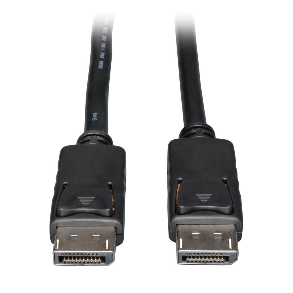 Tripp Lite Câble DisplayPort avec loquets, 4K à 30 Hz, (M/M) 30 pieds (9,14 m)