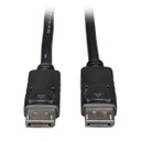 Tripp Lite DisplayPort Cable with Latches, 4K @ 30 Hz, (M/M) 30 ft. (9.14 m)