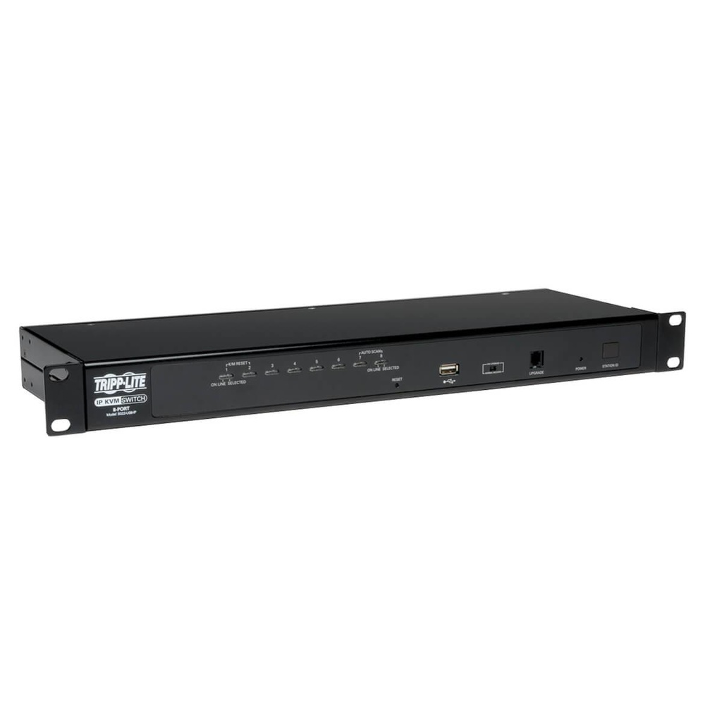 Tripp Lite NetDirector 8-Port 1U Rack-Mount IP KVM Switch (B022-U08-IP)