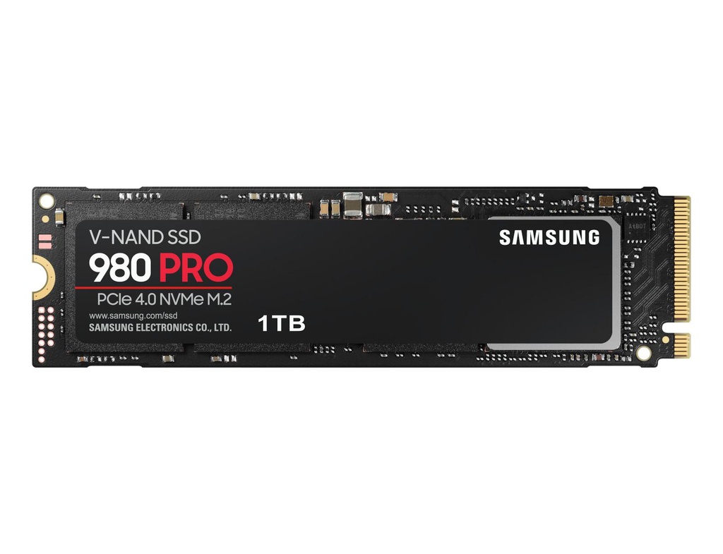 Samsung 980 PRO, 1000 GB, M.2, 7000 MB/s (MZ-V8P1T0B/AM)