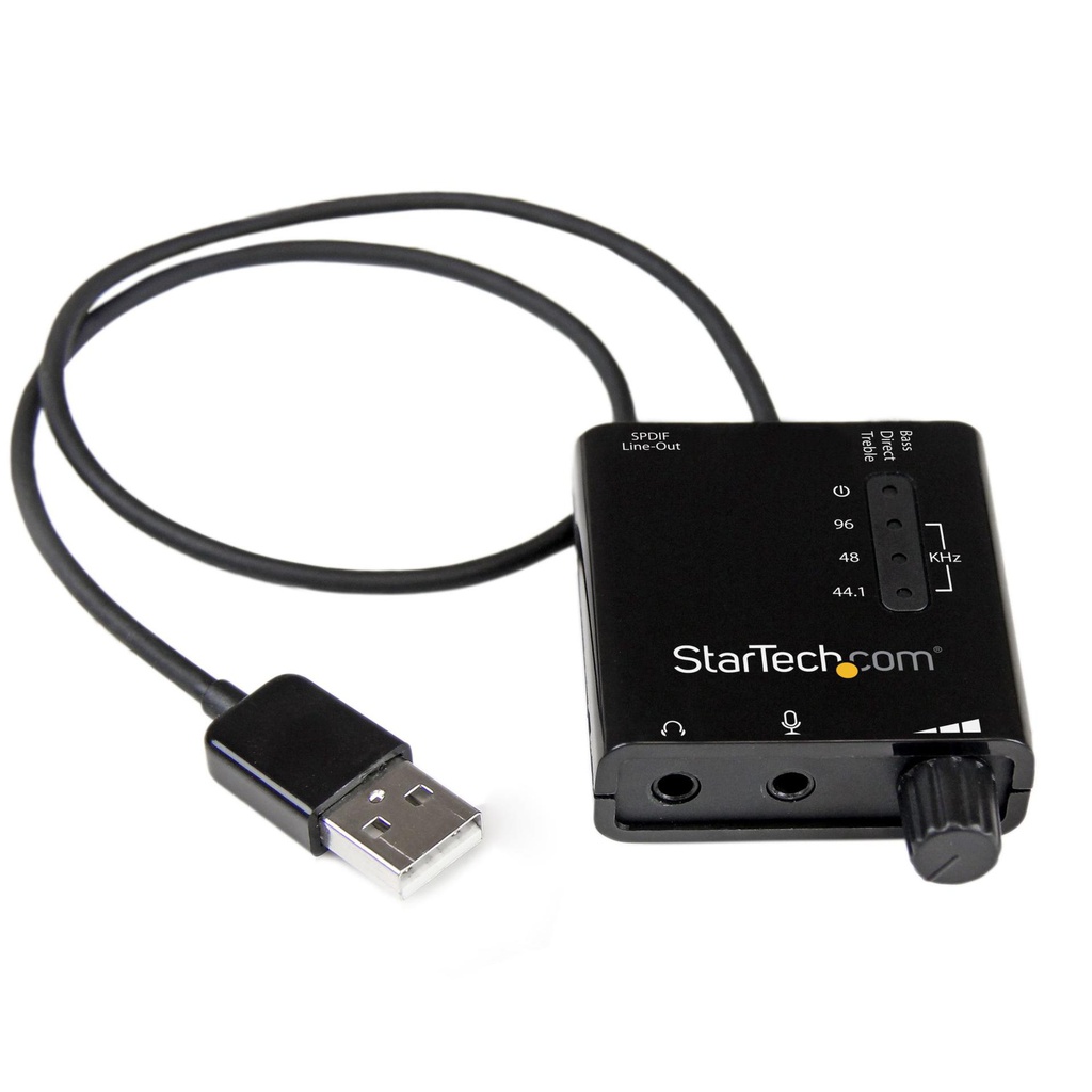 StarTech.com ICUSBAUDIO2D audio card