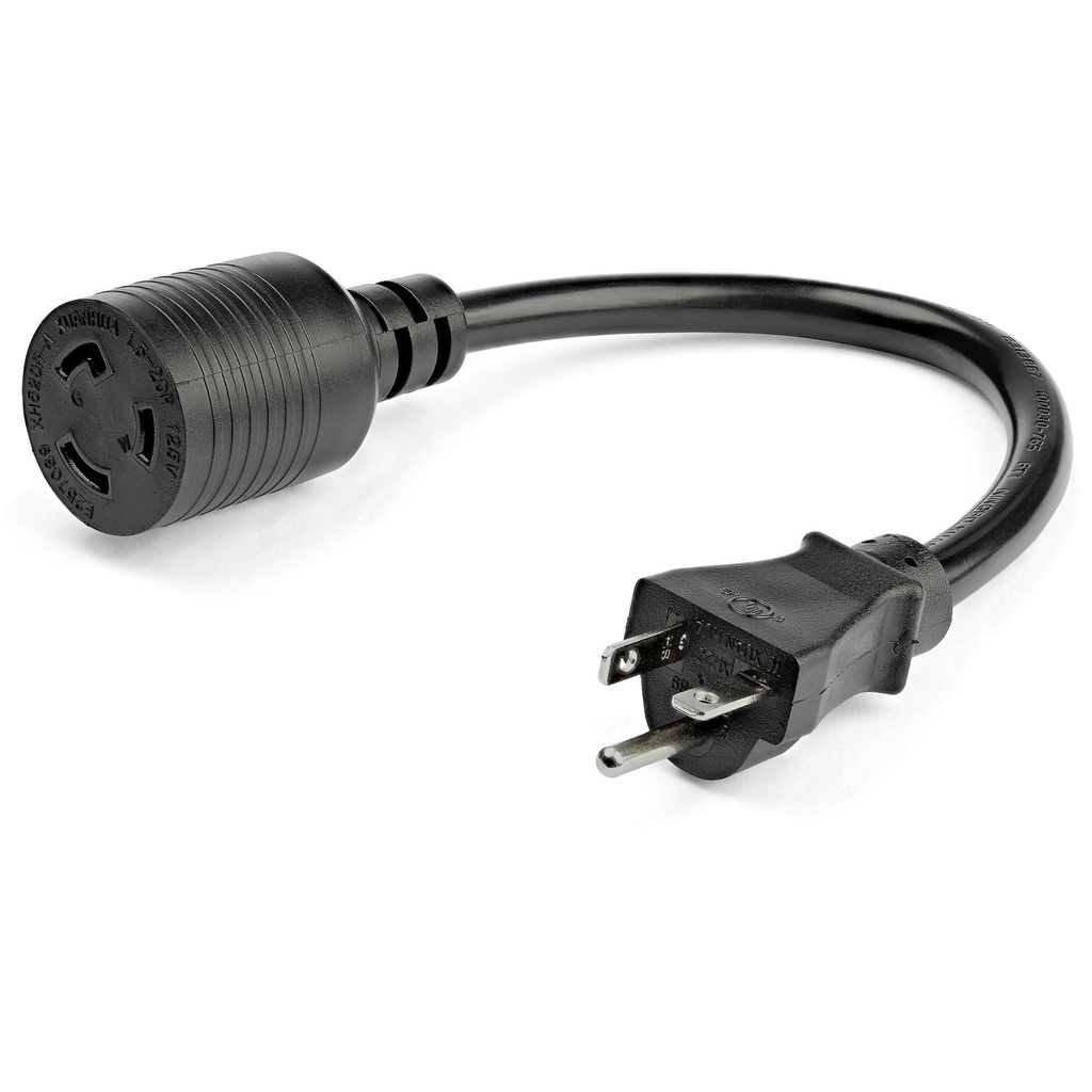 StarTech.com PAC520PLR3, 0,9 m, NEMA L5-20P, NEMA L5-20R, SJT, 125 V, 13 A