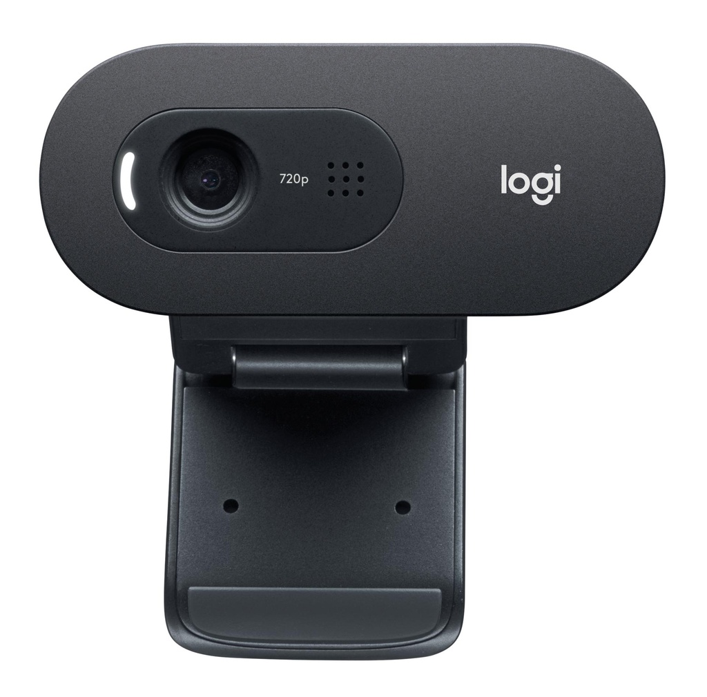 Logitech 720p, 30 fps, 60°, USB A, 2 m, 72.91 x 66.64 x 31.91 mm, 75 g