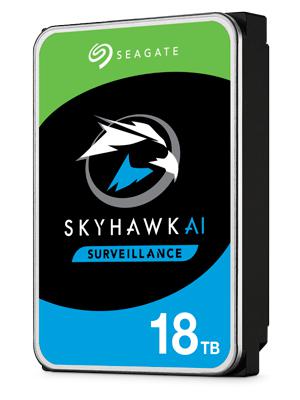 Seagate Surveillance HDD SkyHawk AI, 3.5&quot;, 18000 GB, 7200 RPM (ST18000VE002)