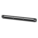 Tripp Lite N052-P24, RJ-45, Cat5e, Noir, Montage de rack, 1U, 110 V