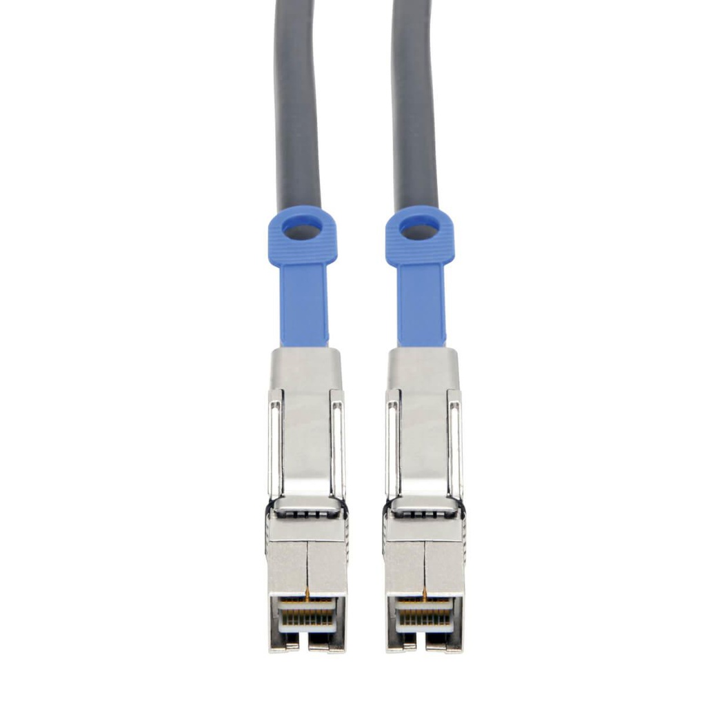 Tripp Lite S528-02M, 2 m, SFF-8644, SFF-8644, Droit, Droit, Mâle/Mâle