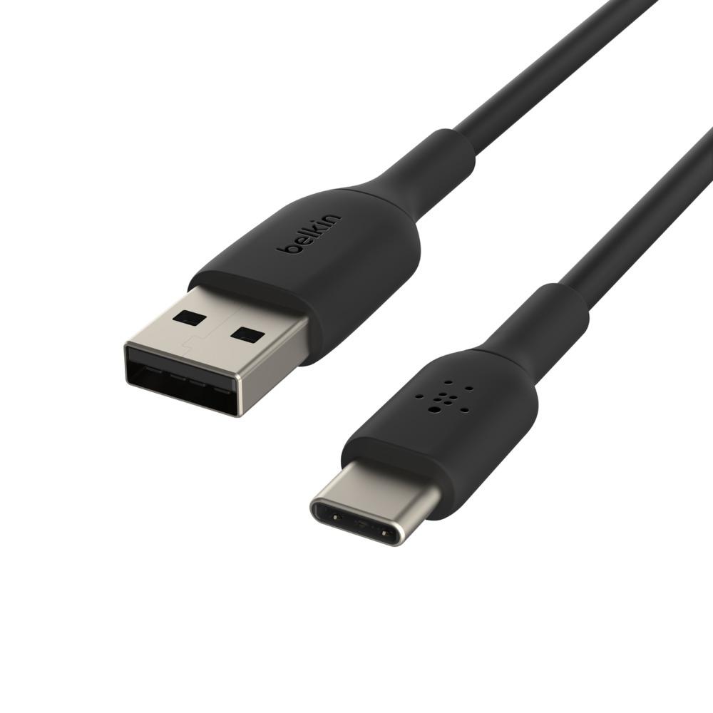 Belkin 3 m, USB-C vers USB-A, Noir (CAB001BT3MBK)