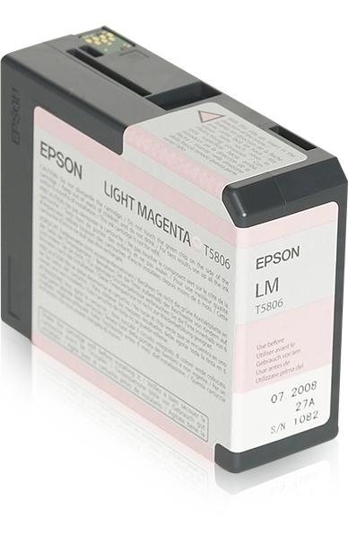 Epson Encre Pigment Magenta Clair SP 3800 (80ml) (T580600)