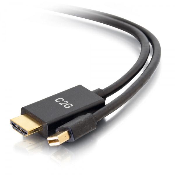 C2G 54436, 1,8 m, DisplayPort, HDMI, Mâle, Mâle, 3840 x 2160 pixels