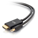 C2G 54436, 1,8 m, DisplayPort, HDMI, Mâle, Mâle, 3840 x 2160 pixels