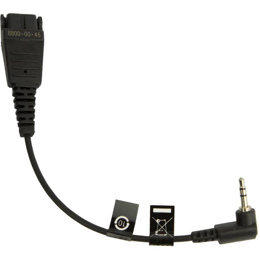 Jabra Cordon QD vers Jack 2,5 mm (8800-00-46)