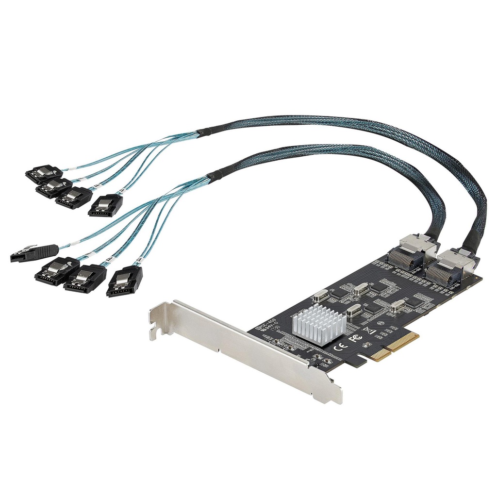 Cartes/adaptateurs d'interface StarTech.com 8P6G-PCIE-SATA-CARD