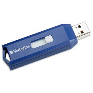 Verbatim 4GB USB Drive, blue (97087)