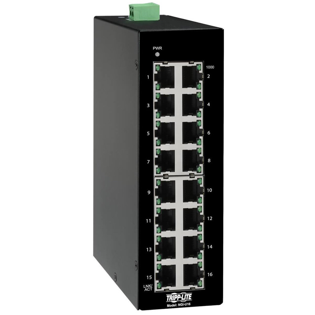 Tripp Lite NGI-U16, Non-géré, Gigabit Ethernet (10/100/1000)