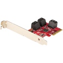 Cartes/adaptateurs d'interface StarTech.com 6P6G-PCIE-SATA-CARD