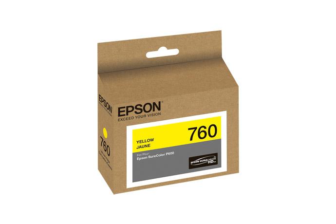 Epson 760, Encre à pigments, 25,9 ml (T760420)