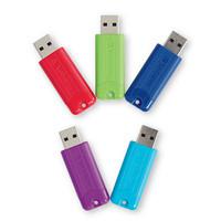 Verbatim Clé USB PinStripe, 32 Go, USB 3.0, lot de 5 (70388)