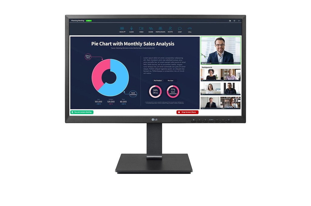 Écran d'ordinateur LG 24BP750C-B