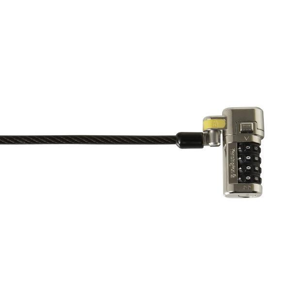 Kensington ClickSafe, 1,5 m, Kensington, Verrouillage à combinaison, Noir