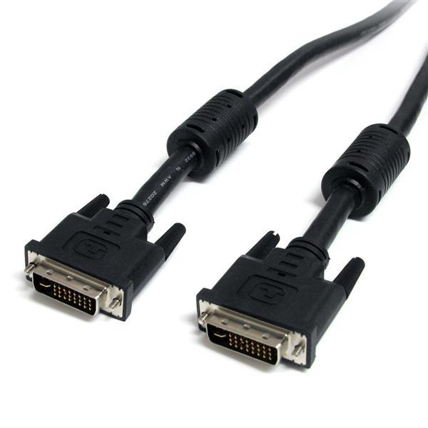 StarTech.com 10ft DVI-I, 3 m, DVI-I, DVI-I, Noir, 9,9 Gbit/s, Mâle/Mâle