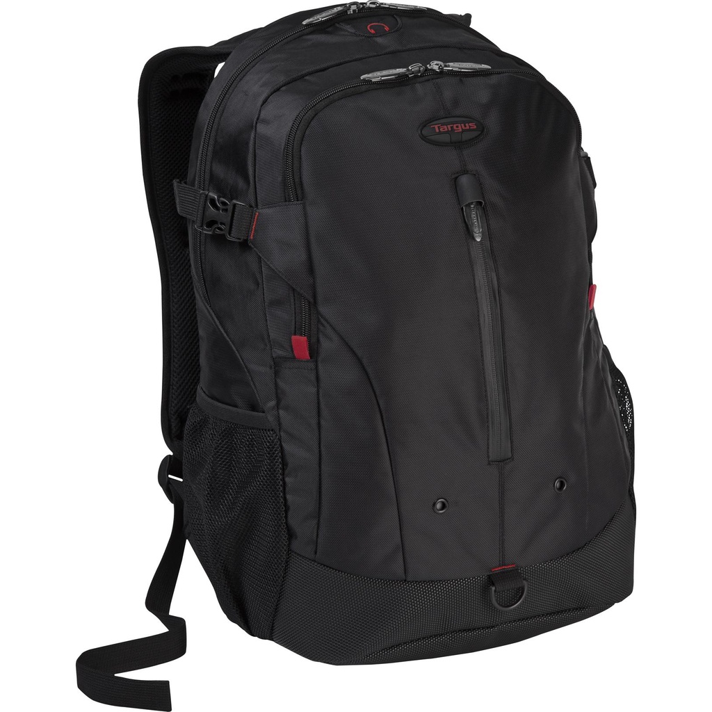 Targus Sac à dos Terra 16", noir/accents rouges (TSB226US)