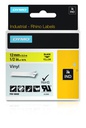 DYMO IND Vinyl Labels, 12mm x 5.5m (18432)