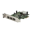 StarTech.com PEX1394B3LP interface cards/adapter