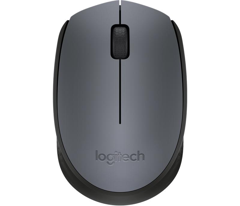 Logitech M171 Wireless Mouse, RF Wireless, Black (910-004940)