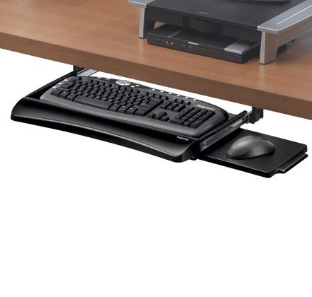 Fellowes Tiroir pour clavier sous le bureau Office Suites™ (9140301)