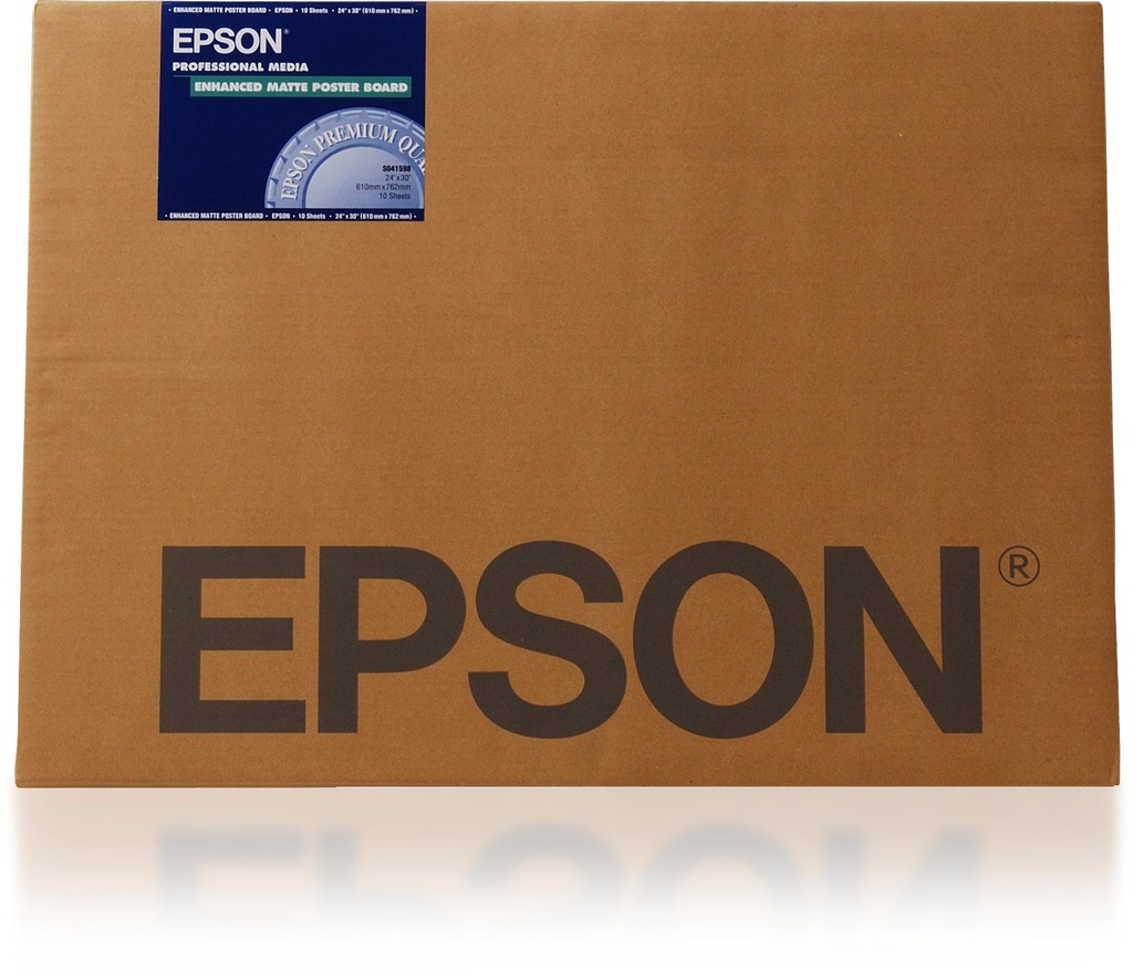 Epson Enhanced Matte Posterboard, 24&quot; x 30&quot;, 1130g/m² (S041598)