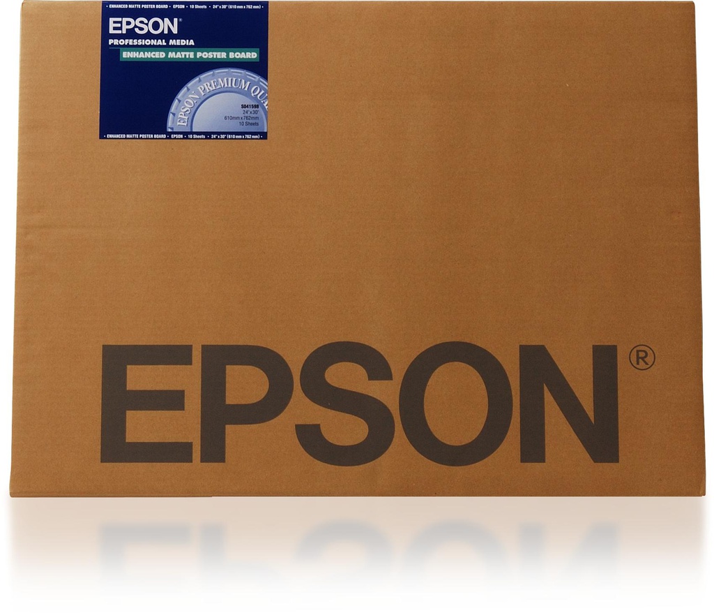 Epson Enhanced Matte Posterboard, 24" x 30", 1130g/m² (S041598)