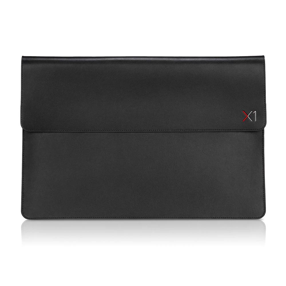 Lenovo ThinkPad X1 Carbon/Yoga Leather Sleeve, Black (4X40U97972)